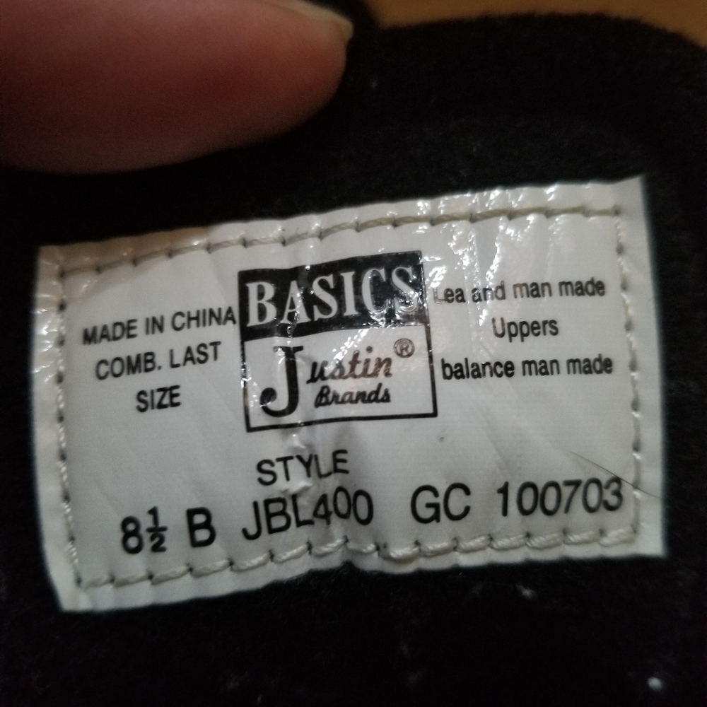 Justin Basic Boots - Picture 4 of 4